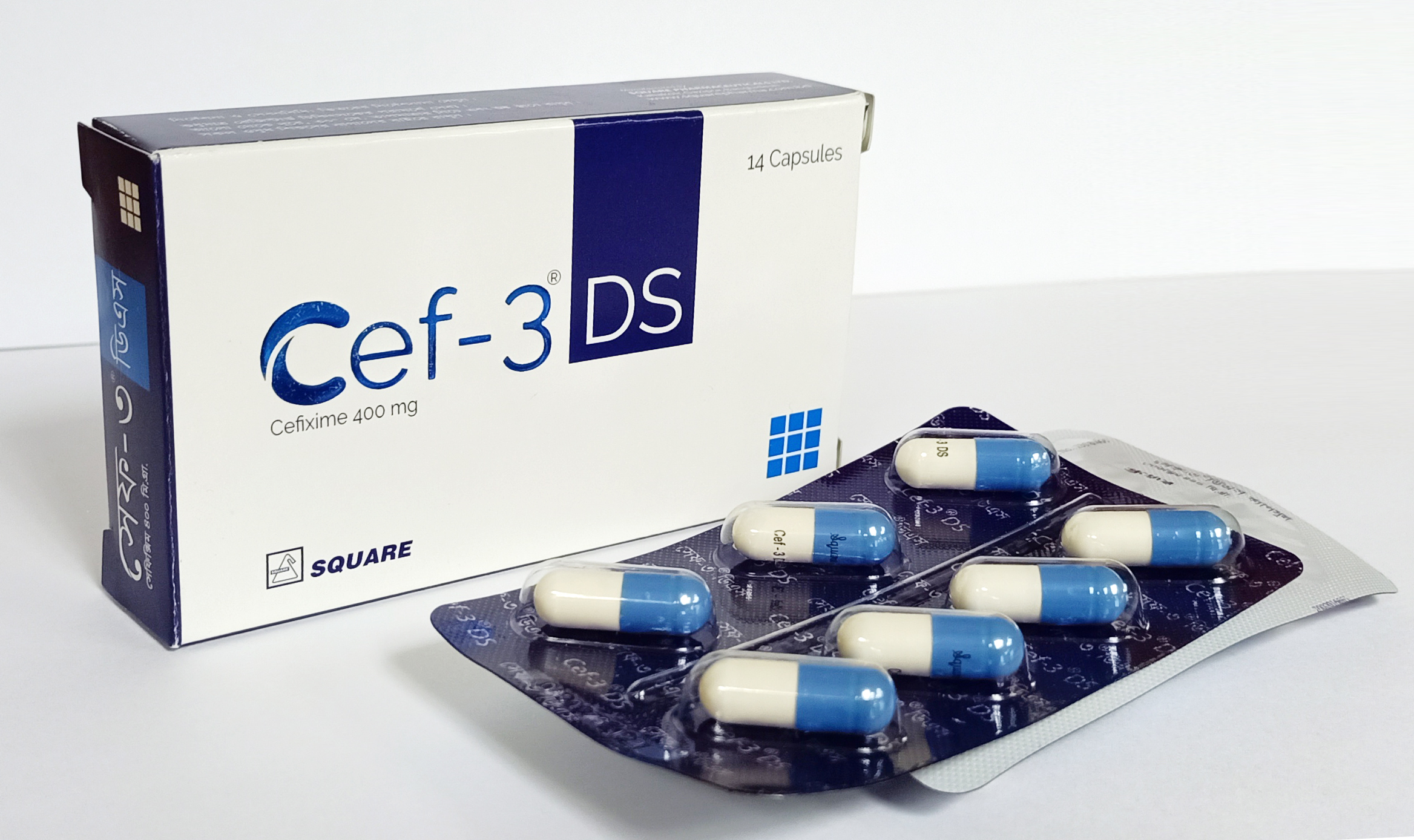 Capsule Cef-3 DS  400mg (14pcs)